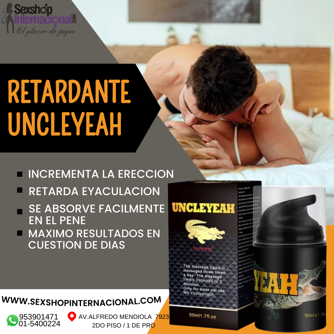 UNCLEYEAH GEL AGRANDADOR Y RETARDANTE